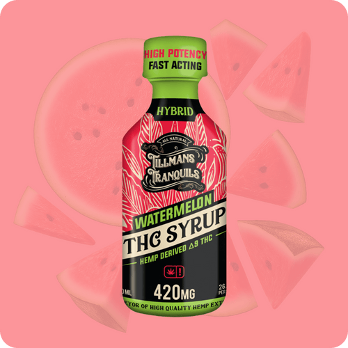 THC Syrup Watermelon - 420mg Delta 9