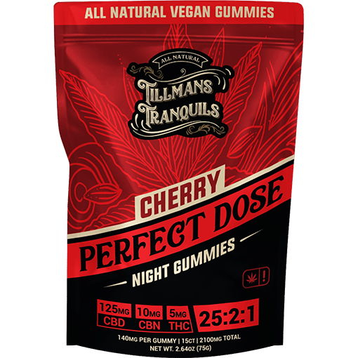 cherry cbd gummies for sleep + thc 160mg total