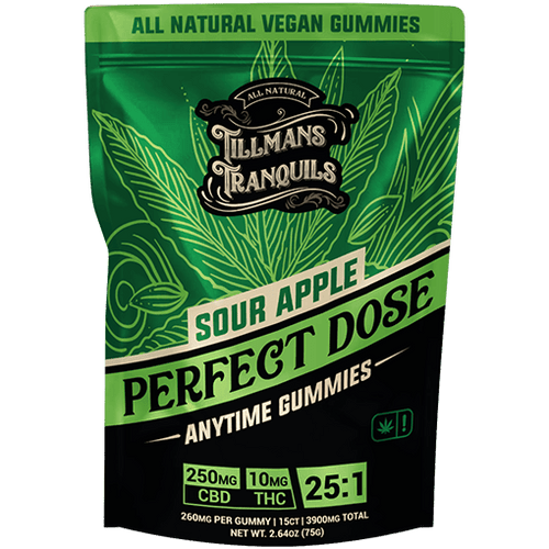 Sour Apple 260mg Gummies - 25:1