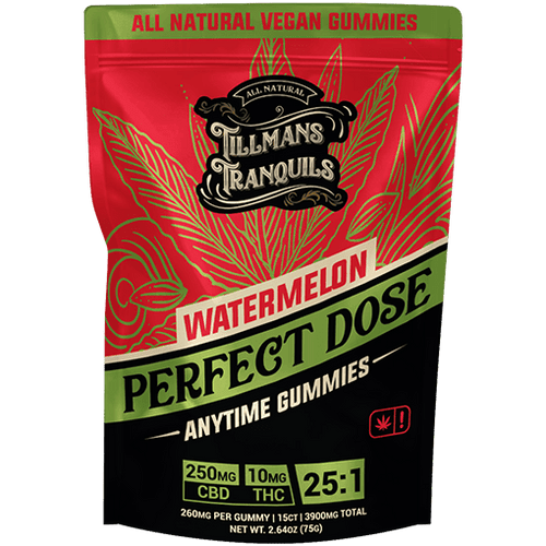 Watermelon THC Gummies 260mg - 25:1