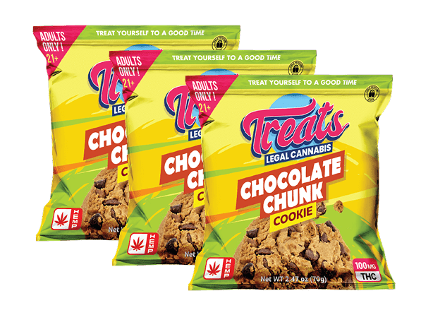 THC Cookie Chocolate Chunk - 100mg