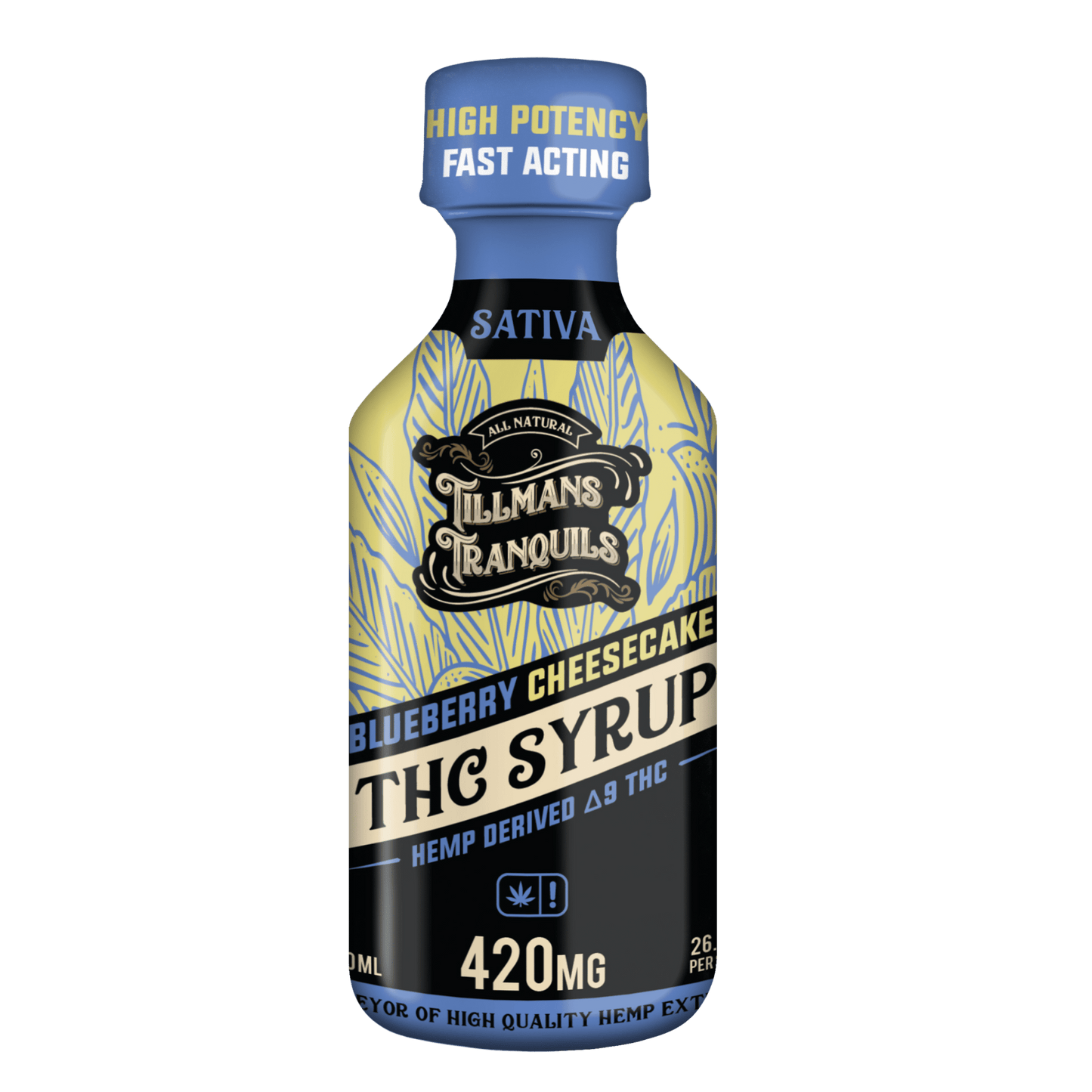 blueberry cheesecake thc syrup