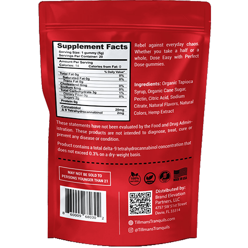 Cherry CBD Sleep Gummies With THC