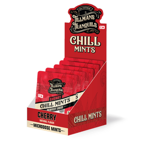 Cherry Chill THC Mints - 2.5mg Delta 9 + 5mg CBD