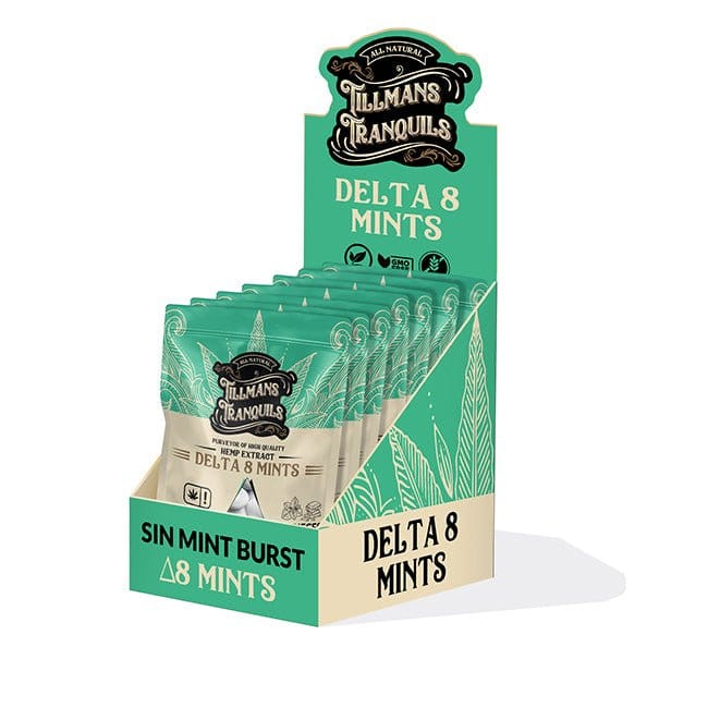 Sin Mint (Peppermint) Delta 8 THC Mints