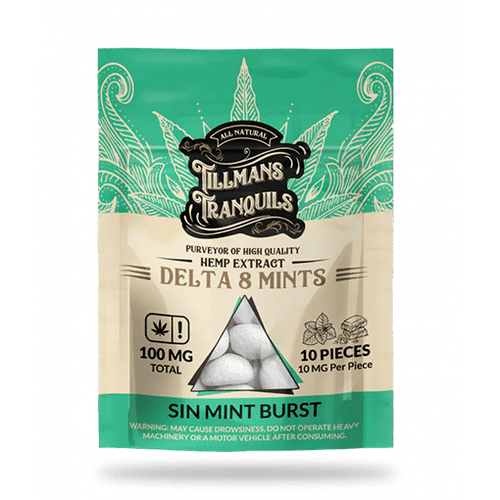 Sin Mint (Peppermint) Delta 8 THC Mints