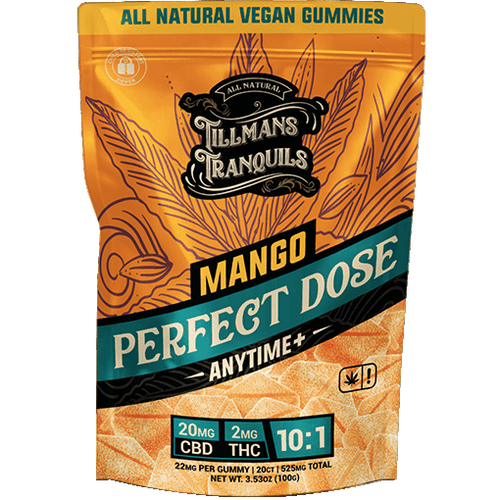 Mango THC Gummies - 10:1 CBD:THC Ratio