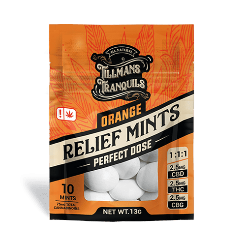CBG Relief THC Mints 2.5mg