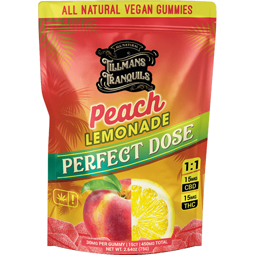 peach lemonade thc gummies