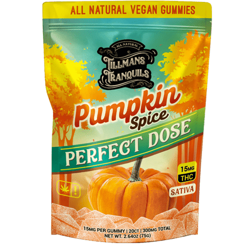 Pumpkin Spice Delta 9 THC Gummies – 15mg Per Gummy
