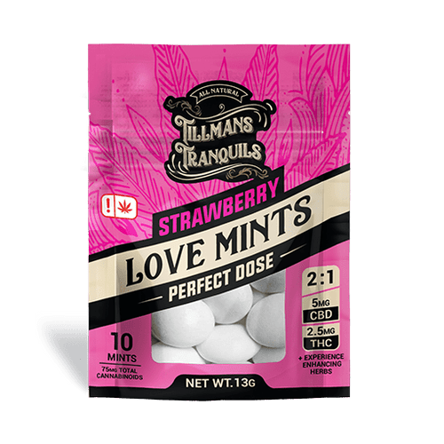THC Love & Sex Mints - Enhance Passion with Cannabis Infused Mints!