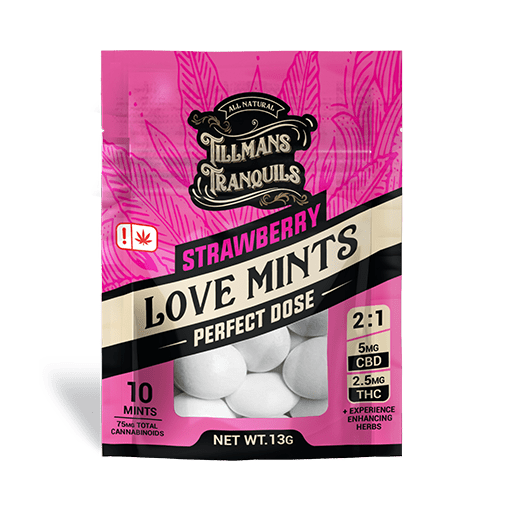 THC Love & Sex Mints - Enhance Passion with Cannabis Infused Mints! - Tillmans Tranquils