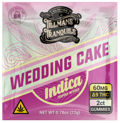 Tillmans 60mg THC Gummy 2 Pack