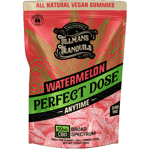 Watermelon CBD Gummies 50mg Broad Spectrum CBD