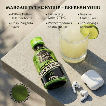 THC Syrup Margarita - 420mg Delta 9