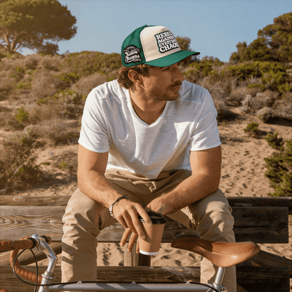 Rebel Against Everyday Chaos Two Color Trucker Hat