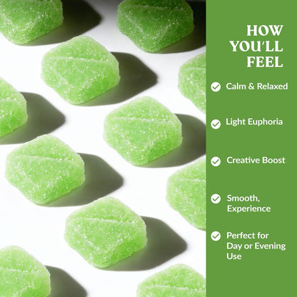 Sour Apple 260mg Gummies - 25:1