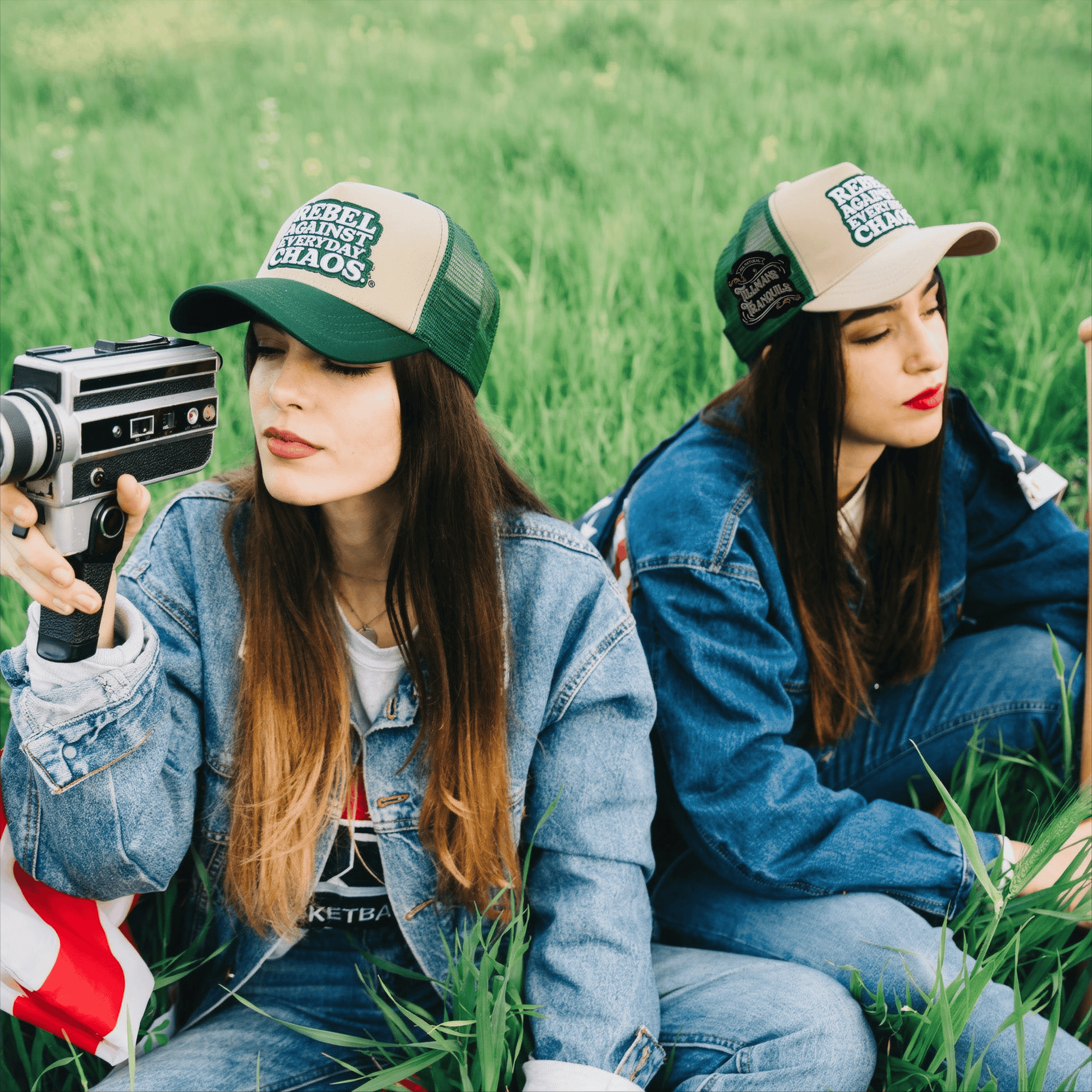 Rebel Against Everyday Chaos Two Color Trucker Hat