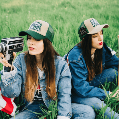 Rebel Against Everyday Chaos Two Color Trucker Hat