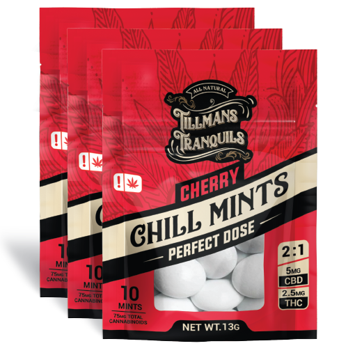 Chill Cherry THC Mints 3 pack