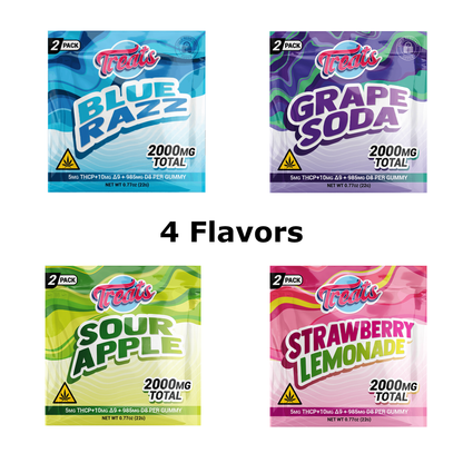 Treats High Dose 2 Piece Gummy