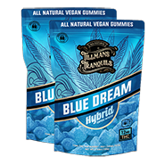2 packs blue dream gummies