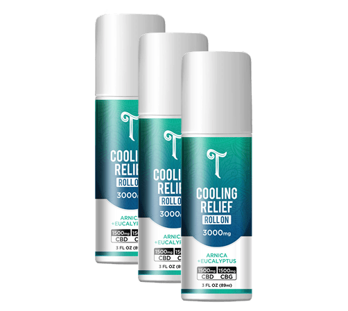 CBD Freeze Roll On pack 3