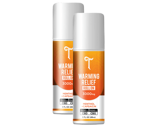 aloe vera cbd massage roll on CBD Roll On + CBG 3000mg %sep% Muscle Relief Warming Gel