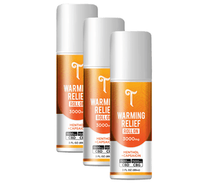 variable CBD Roll On + CBG - Muscle Relief Warming Gel