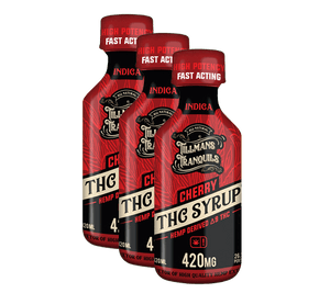 variable THC Syrup Cherry - 420mg Delta 9