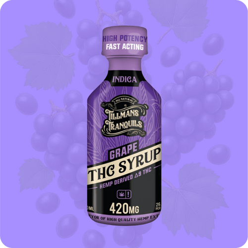 THC Syrup Grape - 420mg Delta 9