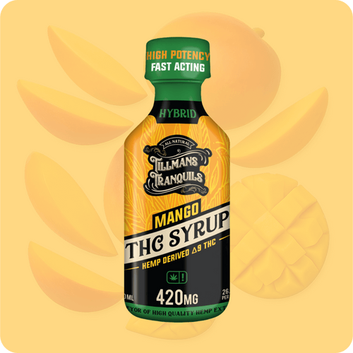 THC Syrup Mango - 420mg Delta 9