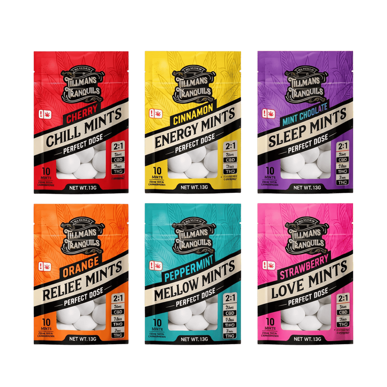 The Full Lineup — All 6 Mints