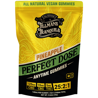 pineapple boost cbd cbg gummies + thc