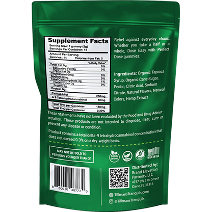 Sour Apple 260mg Gummies - 25:1