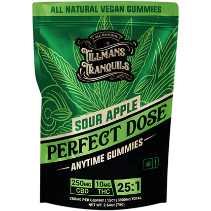sour apple 140mg thc gummies
