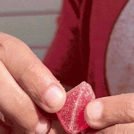 Cherry CBD Gummies for Sleep 140mg Total - 25:2:1