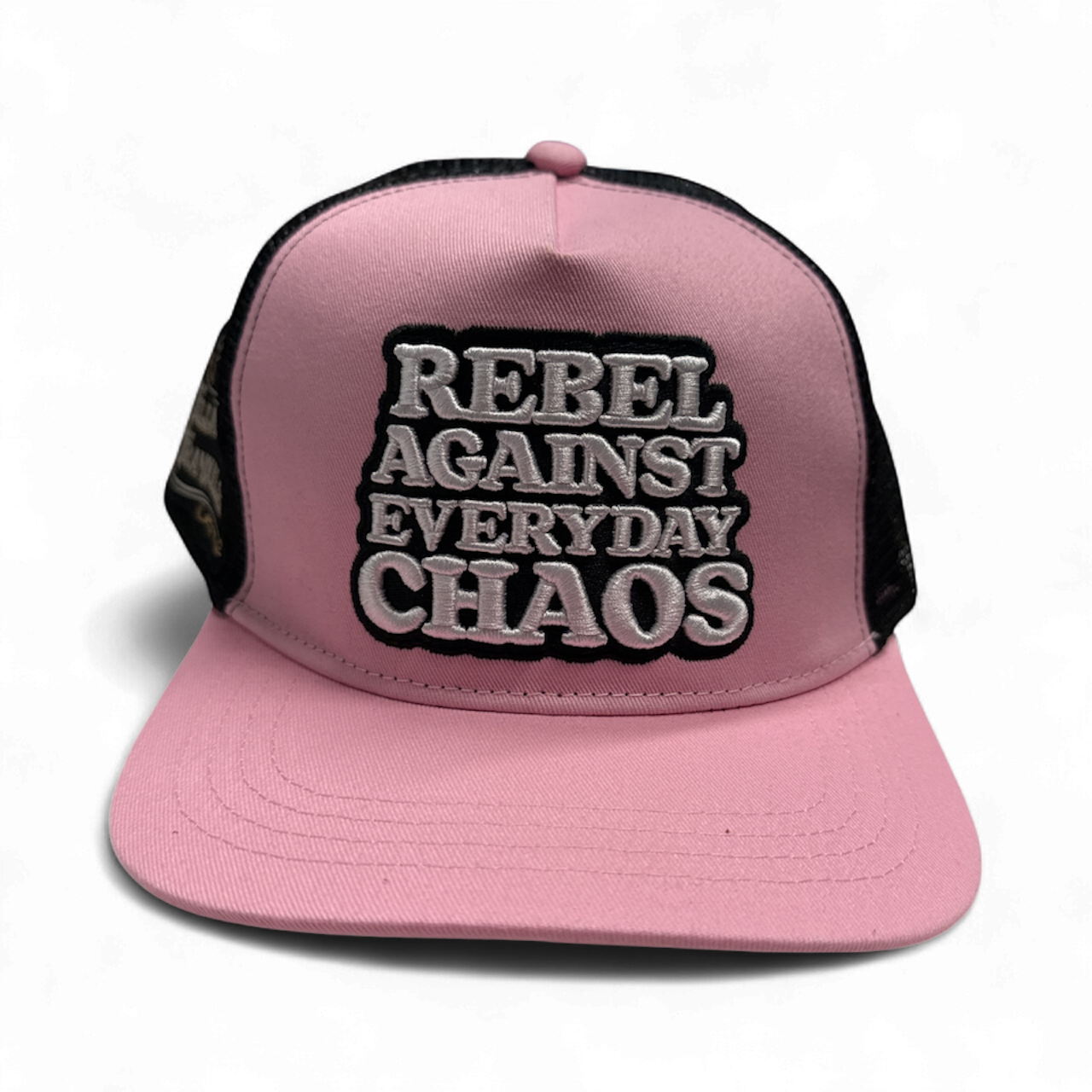 Rebel Against Everyday Chaos Two Color Trucker Hat