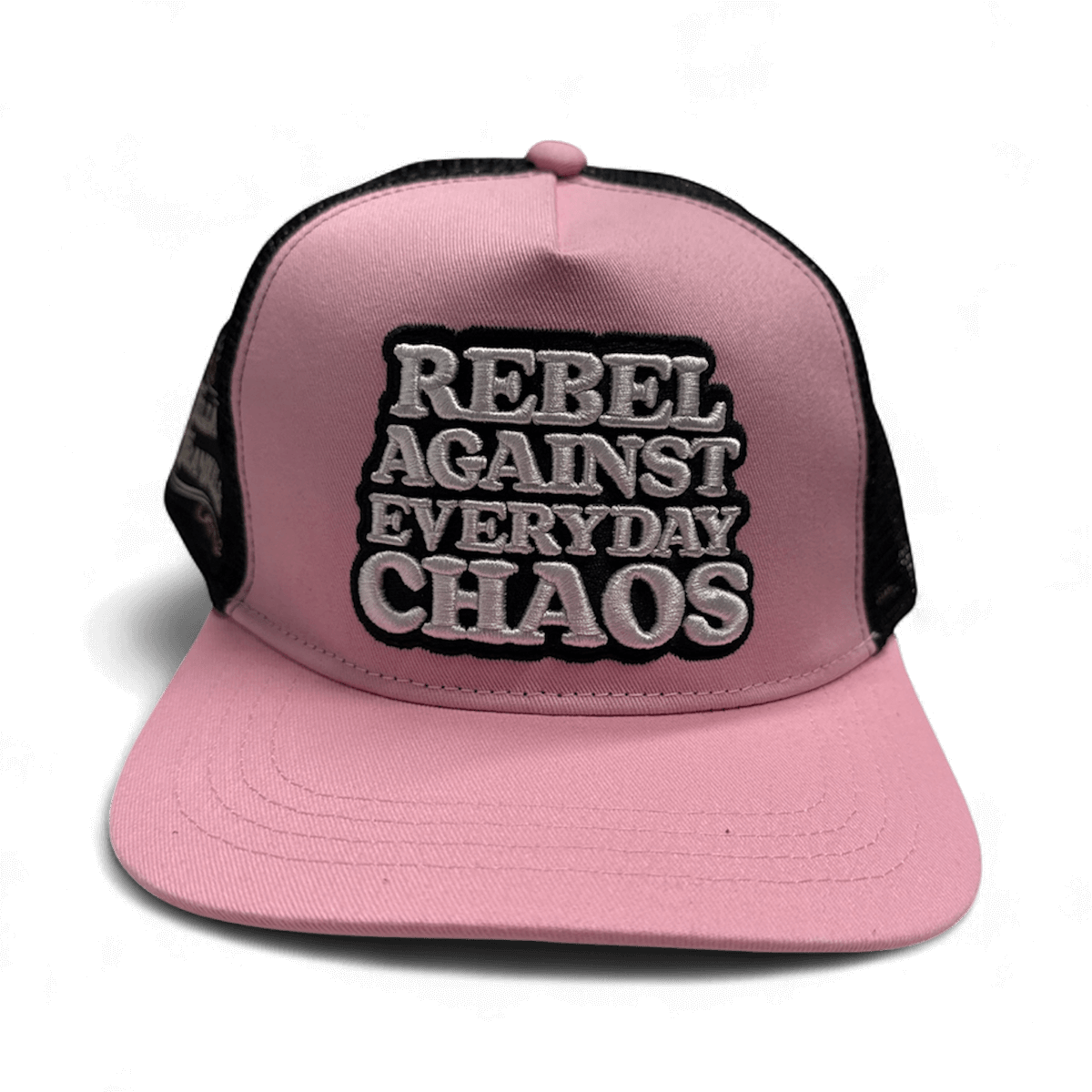 Rebel Against Everyday Chaos Two Color Trucker Hat