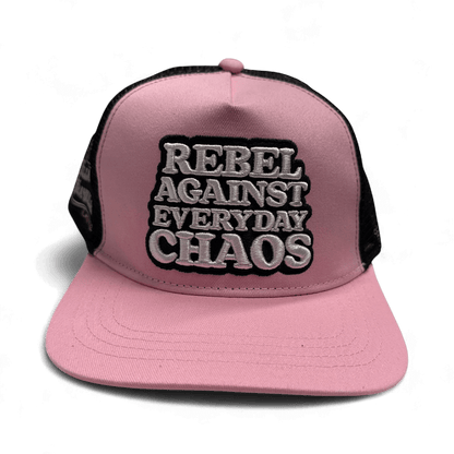 Rebel Against Everyday Chaos Two Color Trucker Hat