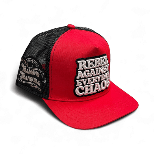 Rebel Against Everyday Chaos Two Color Trucker Hat