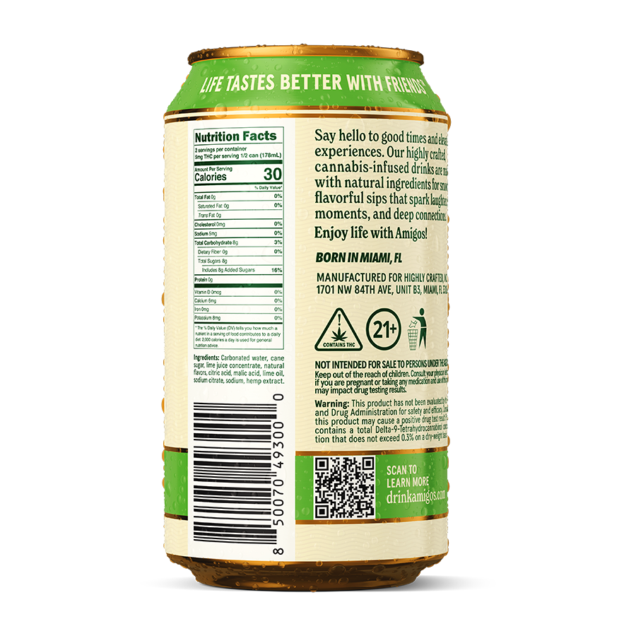 Amigos THC Key Lime Margarita