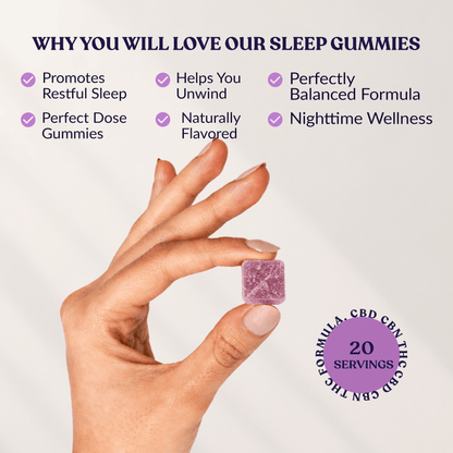 CBD:THC Gummies for Sleep