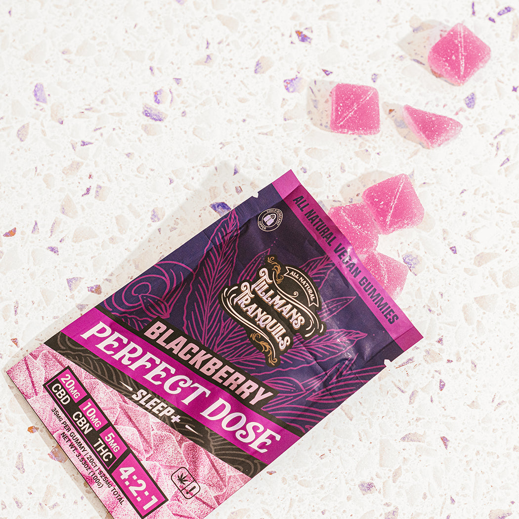 Blackberry CBD Sleep Gummies With THC
