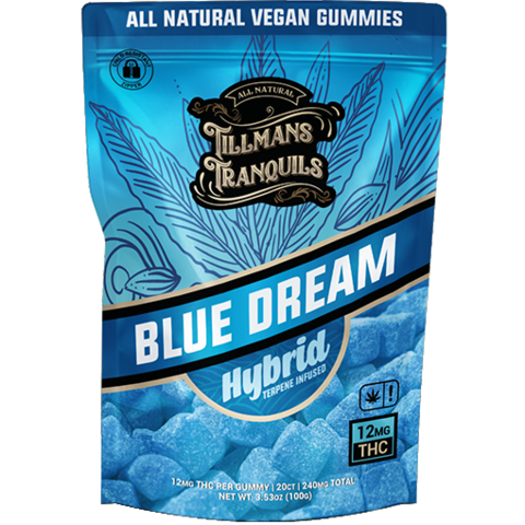 blue dream thc gummies