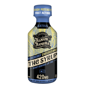 variable THC Syrup Blueberry Cheesecake - 420mg Delta 9