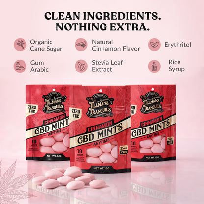 CBD Mints 25mg Broad Spectrum CBD - No THC