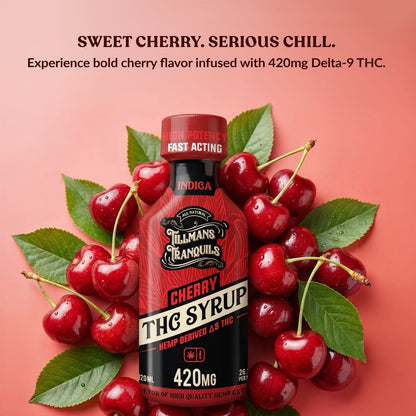 THC Syrup Cherry - 420mg Delta 9