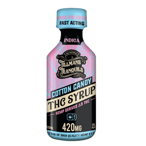 variable THC Syrup Cotton Candy - 420mg Delta 9
