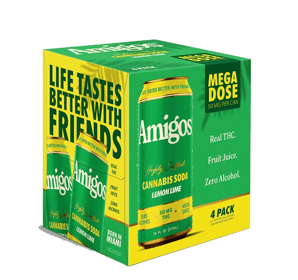 トシ　Lemon Lime ＊Mint Siam Amigos Lemon Lime Cannabis Sodas - Tillmans Tranquils